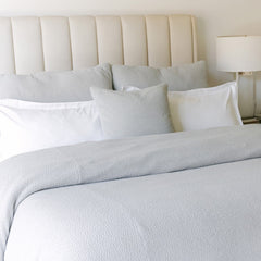 Bouclé Comforter Silver | Silver