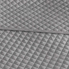 Essentials Microfiber Diamond Quilted Blanket Graphite