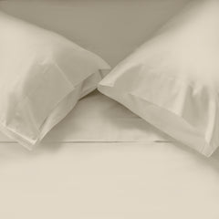 Cotton Sateen Sheets Birch - Detailed