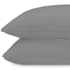 Lux Pillowcases Graphite Dual Stacked